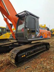 Excavatrice sur chenilles Hitachi ZX350 d'occasion, 35 tonnes, d'origine japonaise, modèle Zaxis ZX350, excavatrice hydraulique d'occasion en stock - Product Image 2