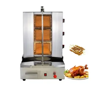 Gas Doner Kebab Machine Gas Shawarma Machine Benchtop Kebab Maker Machine Commercial