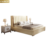 Cadre de lit de luxe Lit Cama Yatak Letto Letti Bedden Meubles de chambre à coucher Base pour lit simple Lit double Ensemble pour 2 personnes