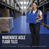Dalles de sol modulaires emboîtables pour garage, terrasse, salle de sport extérieure, écologiques, durables, antidérapantes, imperméables, différentes tailles