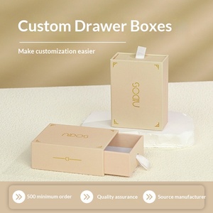 Boîte d'emballage rectangulaire personnalisée en gros, style tiroir, avec logo estampé à chaud pour cadeaux ou <span class=keywords><strong>lentilles</strong></span> <span class=keywords><strong>de</strong></span> <span class=keywords><strong>contact</strong></span> - Product Image 1