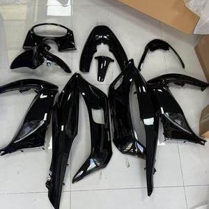 ชุดแฟริ่งมอเตอร์ไซค์ KWN สีดำ ABS สำหรับ PCX125-150 ชิ้นส่วนด้านหน้าสำหรับเปลี่ยน/ซ่อม พร้อมรับประกัน 3 เดือน และมีรูยึด 1 รู - Product Image 1