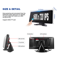 4G WIFI GPS 4 canaux 720p HD Boîte de verrouillage en métal Camion Autobus scolaire Mobile DVR