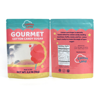 Sachets refermables personnalisés avec fermeture éclair pour bonbons, pochettes holographiques en Mylar 3.5 avec votre propre logo