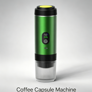 เครื่องชงกาแฟแคปซูลแบบพกพาอัจฉริยะ ราคาโรงงาน เหมาะสำหรับการตั้งแคมป์ ตกปลา ท่องเที่ยว และใช้ในออฟฟิศ - Product Image 1
