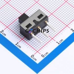 SS-12D10L4 Slide Switch Through hole Component (THT) Switch Single Pole Double Throw Rectangle Pin Header PC Pin 13mm - Product Image 2