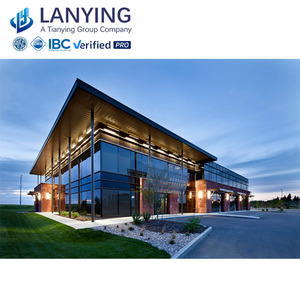 Быстросборная сборная изотермическая стальная конструкция, современные складские мастерские, строительство, школьный торговый центр, офисный супермаркет - Product Image 2