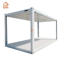 Maison préfabriquée en acier de 20 pieds, 30 pieds, 40 pieds, structure détachable, facile à assembler, prix d'usine DXH