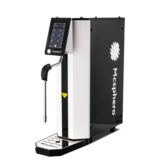 Steam Engine Commercial Milk Tea Shop Coffee Shop Professional Heater Smart Touch Screen Constant Temperature Milk Frother