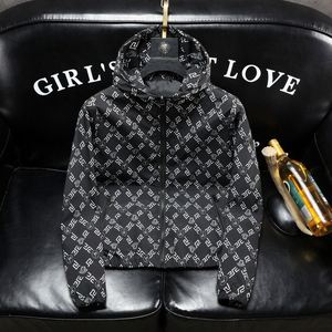 2021 mùa thu nam thời trang lỏng bóng chày đồng phục áo khoác thương hiệu xu hướng chiên đường phố giản dị cổ áo trùm đầu mùa đông xử lý ngoại quan - Product Image 6