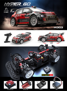 MJX 14303 Hyper Go <span class=keywords><strong>1</strong></span>/14 2.4G Voiture de rallye haute vitesse radiocommandée pour enfants et adultes, moteur brushless 4 roues motrices tout-terrain, voiture <span class=keywords><strong>RC</strong></span> en métal - Product Image 6
