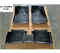 Vente en gros d'usine KADDEN Tapis de sol de voiture 3D TPE antidérapants de luxe, nouvelle mode, pressés à chaud, épaisseur 2,9-3,3 mm, ensemble complet pour Sonet