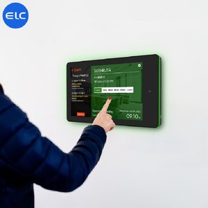 Kiosque mural avec écran tactile de 8 pouces, 10,1, 13,3 et 15,6 pouces, POE, NFC, RFID, moniteur Android pour salle de réunion, table, écran tactile - Product Image 1