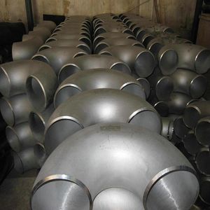 TOBO Ti sınıf 12 dirsek 90 LR Sch 40 ASME B16.5 ASTM B363 titanyum dirsek - Product Image 5