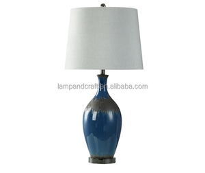 Lampe de table en métal martelé avec abat-jour en lin naturel pour la décoration de la maison, chambre à coucher, hall d'hôtel, chambre d'hôtel - Product Image 4