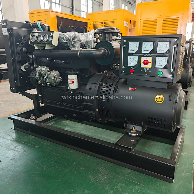 Weifang 30KW Open Frame Silent Type Diesel Generator 37.5KVA 50/60Hz Auto Start ATS Industrial Power Set