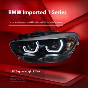 Faros Delanteros LED Modificados Blancos en Estado Nuevo para Serie 1 Hatchback F20 15-18, Lente de Luz Diurna de 6000K, Compatible 1 - Product Image 4