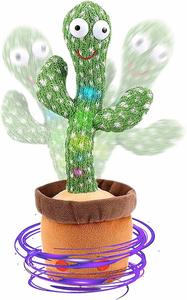 Cactus Électrique Dansant : 120 Chansons, Chantant, Parlant, Enregistre et Répète ce que vous dites - Product Image 2