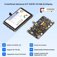 Écran tactile capacitif IPS CrowPanel Advanced 5 pouces ESP32-P4 HMI AI 800x480 avec WiFi 6 - Sans caméra