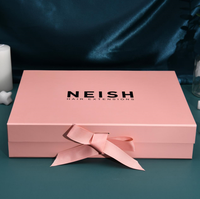 Boîtes cadeaux en carton rigide magnétique pour la Saint-Valentin 2023, pour bijoux et montres - Emballage moderne de luxe, recyclable, tailles personnalisées