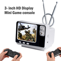 Console rétro Portable Console de jeu vidéo lecteur de jeu portable jeux classiques Mini manette intégrée 108 pour enfants cadeau
