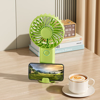 Ventilateur portatif à commande simple, léger, 500mah, petit ventilateur de refroidissement pour la maison, le bureau et l'extérieur