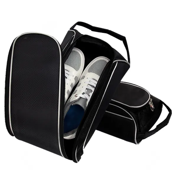 Golf Shoes Bag - Zipper Shoes Carrier Tote Bag mit Mesh Ventilation - Side Pockets für Golf Balls, Tees und Other Accessories