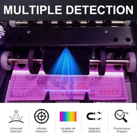 Compteur de billets de banque à grande vitesse 1000 pièces/min, machine de comptage de devises et de billets avec écran LED, certifiée ROHS, vente chaude