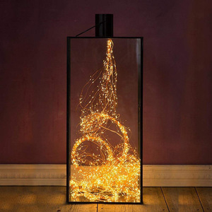 <b>Led</b> Copper <b>Wire</b> <b>Light</b> Strings Solar Powered Outdoor Waterproof Holiday Lighting 50000 Hours Lifespan - Product Image 1