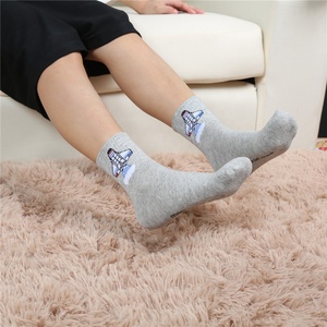 Chaussettes en coton pour femmes, Logo personnalisé, motif de flamme chaton, pour jeunes étudiantes bon marché, Harajuku japonais, coréen, - Product Image 5