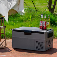 Vente en gros de mini réfrigérateur 12 V de haute qualité Réfrigérateur de camping au propane Réfrigérateur portable 12 V 25L Réfrigérateur congélateur portable