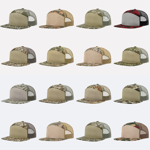 <span class=keywords><strong>Gorra</strong></span> de béisbol de camuflaje de 7 paneles de alta calidad con parche de logotipo bordado 2D 3D y etiqueta tejida personalizada, <span class=keywords><strong>gorra</strong></span> trucker de <span class=keywords><strong>malla</strong></span> a la moda con cierre snapback 168 - Product Image 3