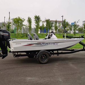 4.6 mètre leurre bateau soudage en alliage d'aluminium bateau porte-canne à pêche lac loisirs 40 HP remorque <span class=keywords><strong>EVA</strong></span> tapis hôtel centre <span class=keywords><strong>eau</strong></span> - Product Image 4