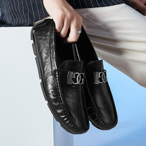 Zapatos de Conducir de Venta Directa de Fábrica, Ligeros, Fáciles de Usar, Casuales, de Negocios, de Cuero - Product Image 4