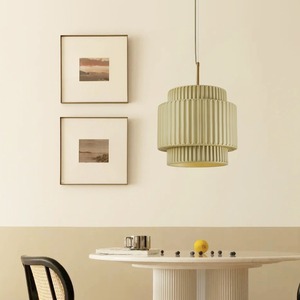 Japanese Wabi-Sabi Style Cream-Colored Vintage Pendant <b>Lamp</b> for Dining Room <b>Study</b> Bedroom Guesthouse Living Room - Product Image 2