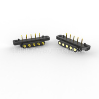 Conector Pogo de 5 Pines con Curvatura Personalizada, Paso de 2.54 mm, Terminal para Teclado de Computadora y Otras Aplicaciones de Conectores