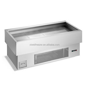 वाणिज्यिक एकल तापमान बफेट प्रशीतन बर्फ की मेज ठंस्टिंग कैबिनेट संगमरमर काउंटरटॉप आवृत्ति रूपांतरण प्रौद्योगिकी - Product Image 4