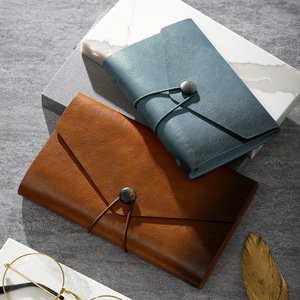 Carnet <span class=keywords><strong>de</strong></span> voyage rétro à feuilles mobiles TN Planner, format A6, portable, relié en cuir, édition personnalisée, cadeau - Product Image 1