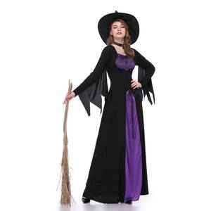 Disfraz de Bruja 2026 al por Mayor, Traje de Juego de Rol de Diablo, Disfraz de Hechicera para Halloween, Ropa para Actuaciones Escénicas - Product Image 2