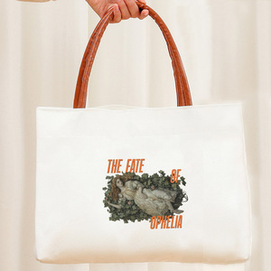 THE FATE of DPHELA Music - Bolsa de playa de lona grande personalizada con estampado, bolsa de regalo con monograma para mujer - Product Image 4