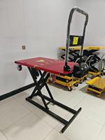Table à ciseaux hydraulique à levage élevé de 1,5 m, capacité de 500 kg - Élévateur manuel pliable pour supermarché et entrepôt