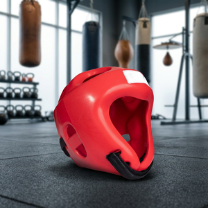 Protector de Cabeza de Boxeo de Cuero PU de Alta Calidad con Logotipo Personalizado y Color Personalizado para Entrenamiento de Kick Boxing y MMA - Product Image 2
