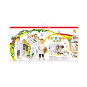 Maison de papier bricolage pour 2026 nouveau <span class=keywords><strong>jouet</strong></span> 3D Doodle Big Paper House enfants avec 6P - Product Image 1