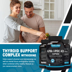 Supplément diététique de matières premières d'acide alpha-lipoïque d'Ausreson R Capsules d'acide alpha-lipoïque de 600mg - Product Image 2