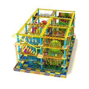 Large Commercial Children Amusement Maze Park Equipment Soft Play Area Kids Playground Indoor