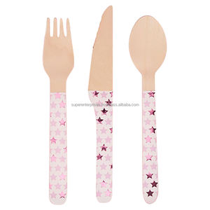 Nuevos juegos de cubiertos de madera de último estilo, cubiertos de madera, cuchara personalizada, utensilios de cocina y accesorios de vajilla - Product Image 5