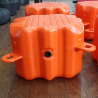 Matériel de protection de l'environnement en plastique, solide et durable, flottant sur le bord du lac