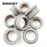 MAKSEY 42.6/44.6/46.6/48.6/50.6mm Passe-câble rond creux, bouchon d'étanchéité, bouchon en T, bouchon en caoutchouc double face, protecteur de câble