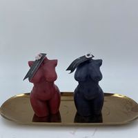 Vente en gros de mannequin femme brésilienne courbée demi-fille sexy grande taille gros buste cul bougie parfumée
