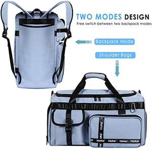 กระเป๋าเดินทางกันน้ำจากโรงงาน พร้อมช่องใส่รองเท้าและกระเป๋าพับได้ขนาดใหญ่  ตัวอย่างสินค้าฟรี - Product Image 5